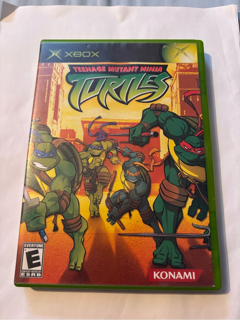 Xbox Teenage Mutant Ninja Turtles CIB
